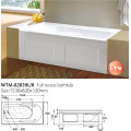 Cupc Alcove Skirt Bathtub with Tile Flange 60" Bathtub